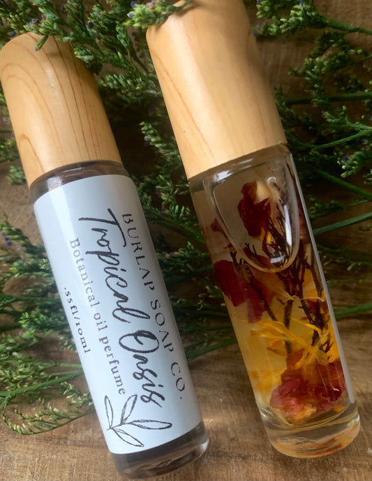 Tropical Oasis- Botanical oil roll on perfume