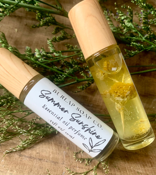 Summer Sunshine - Essential oil botanical roll on perfume