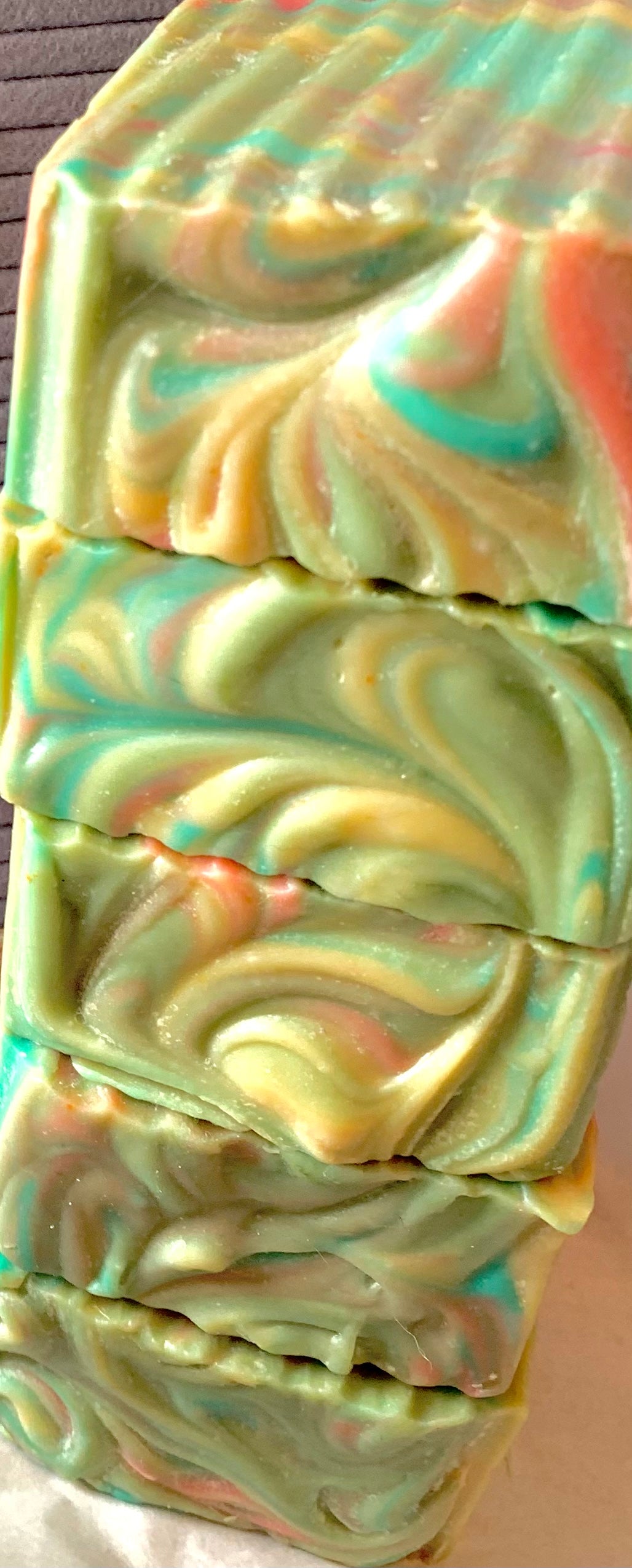 “Positive Vibes” Cactus Flower Goats Milk Soap