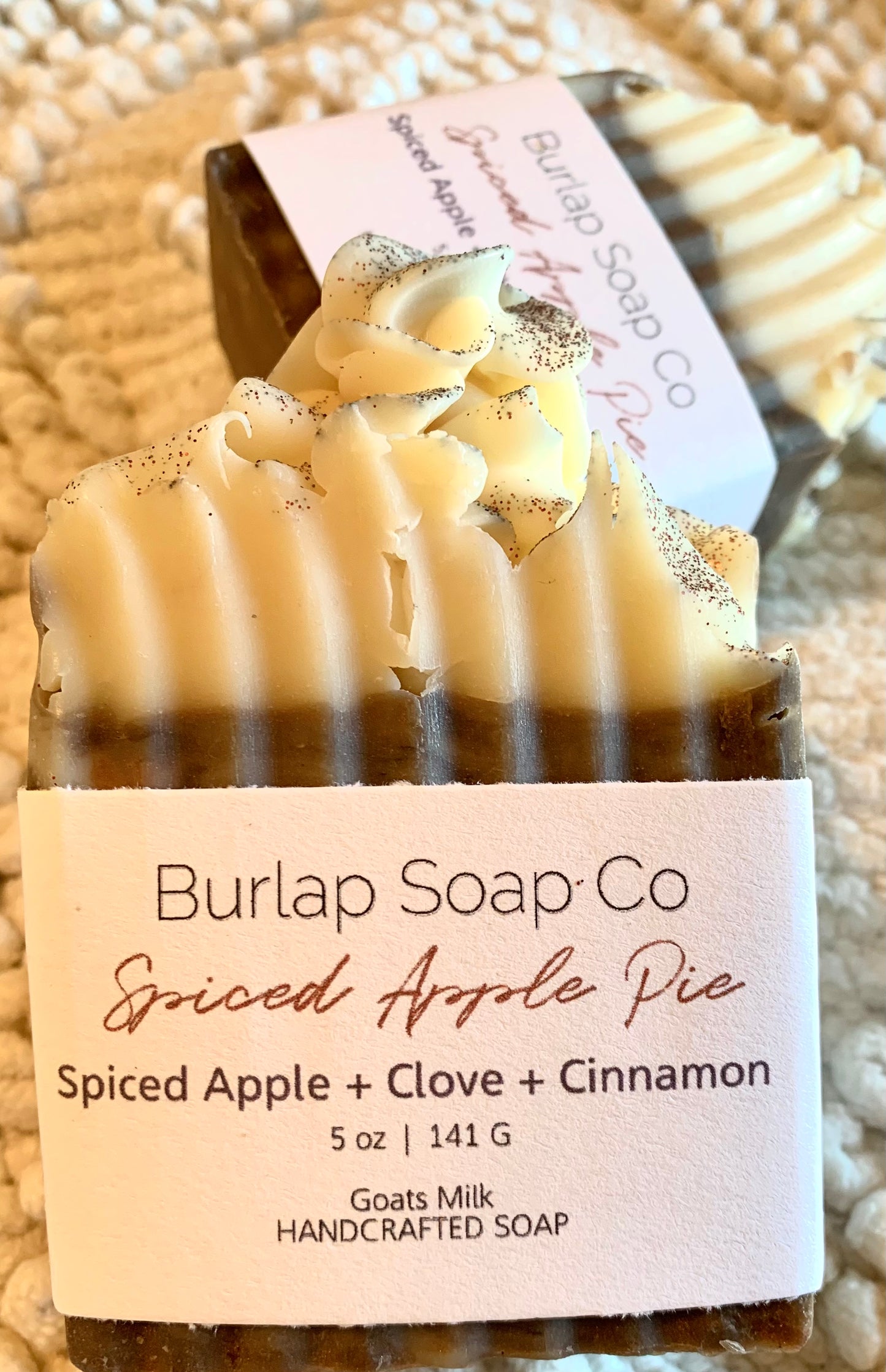 Spiced Apple Pie Goats Milk Soap