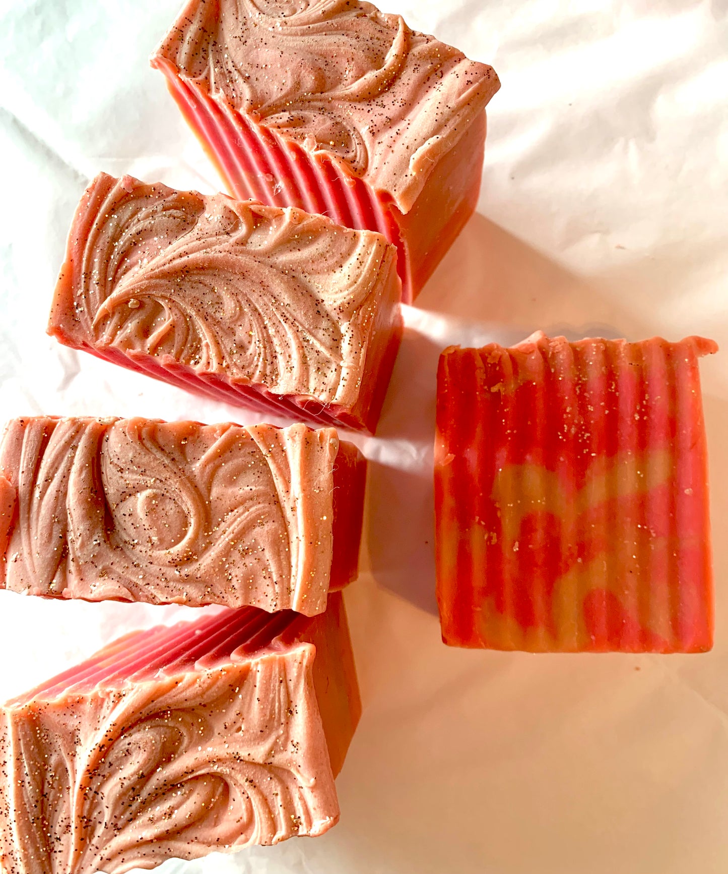 Date Night” Champagne + Pomegranate Goats Milk Soap