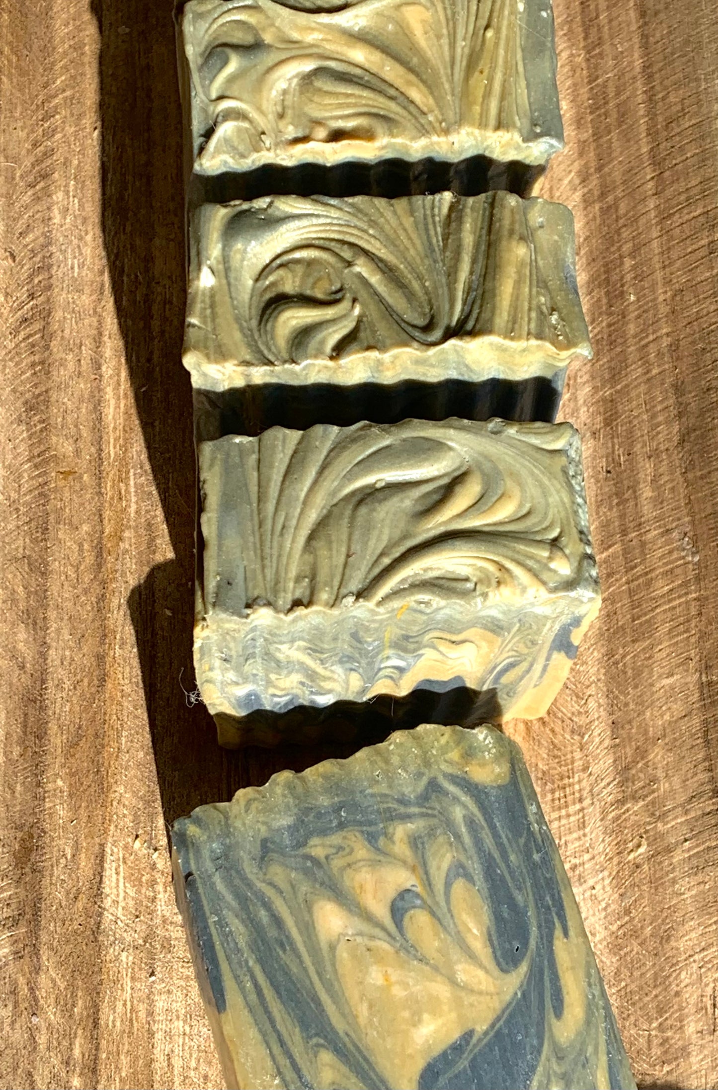 “Fierce” Patchouli +Birchwood + Pine Goats Milk Soap